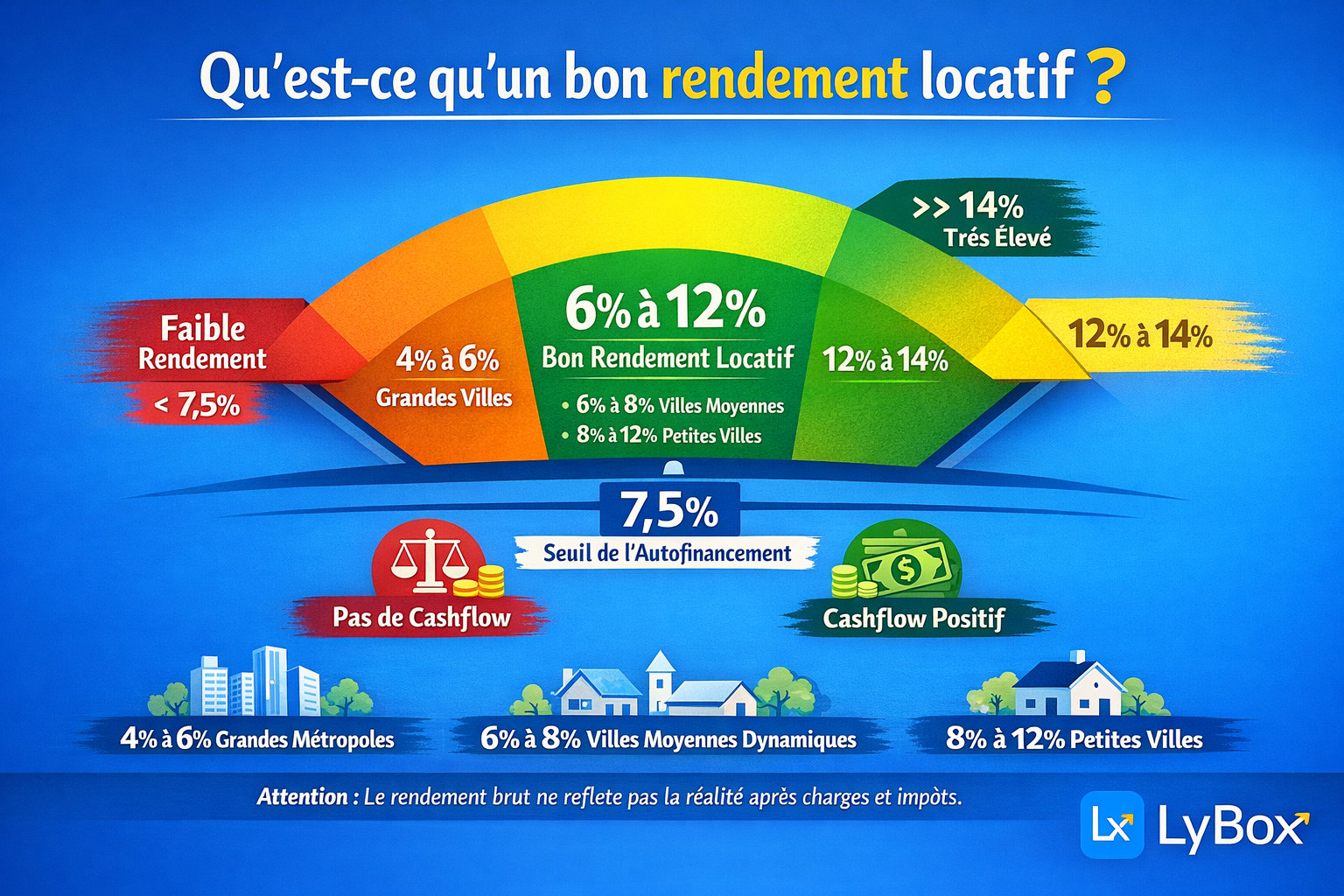 Qu'est ce qu'un bon rendement en immobilier ?