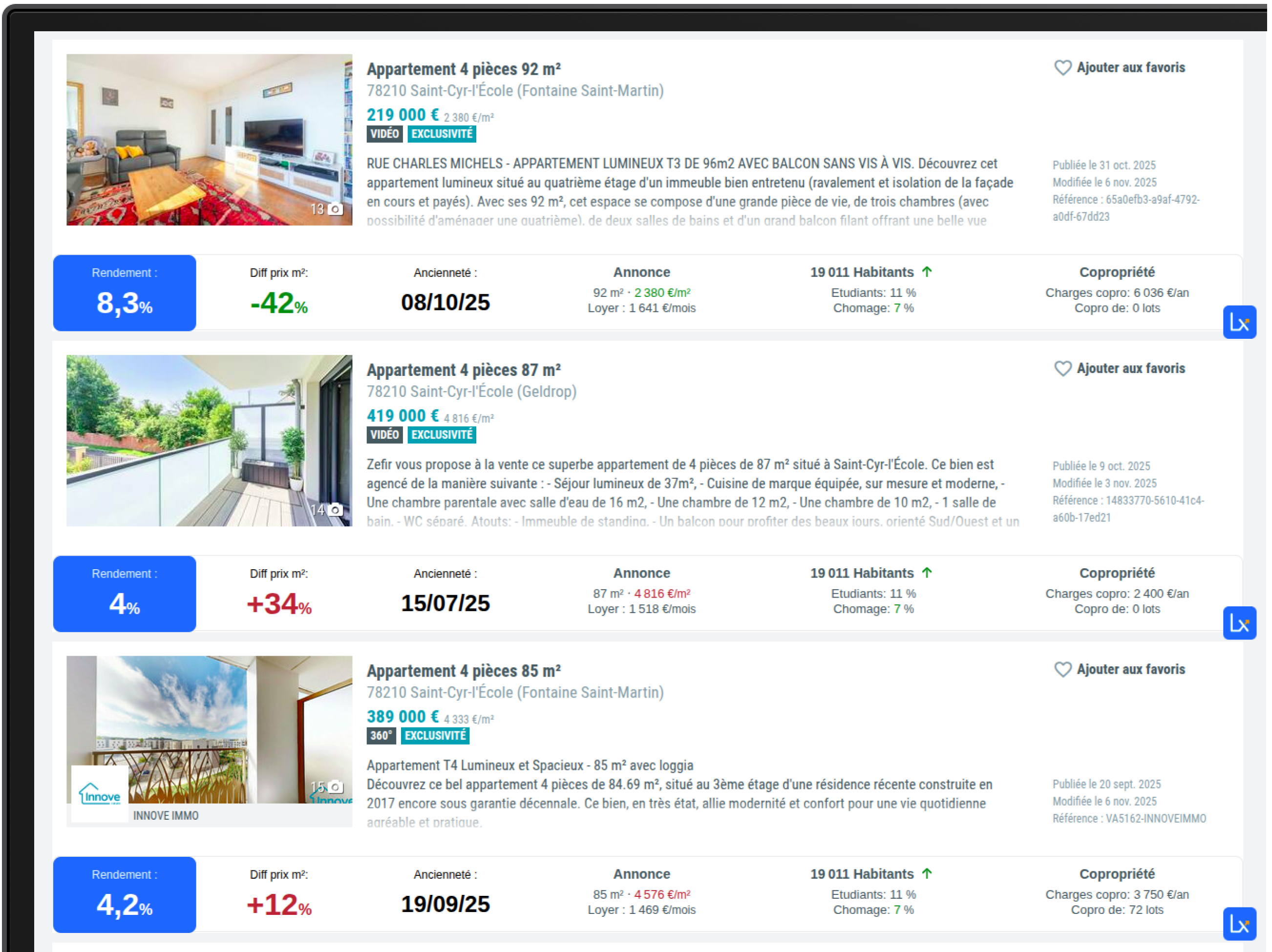 Extension investisseur immobilier